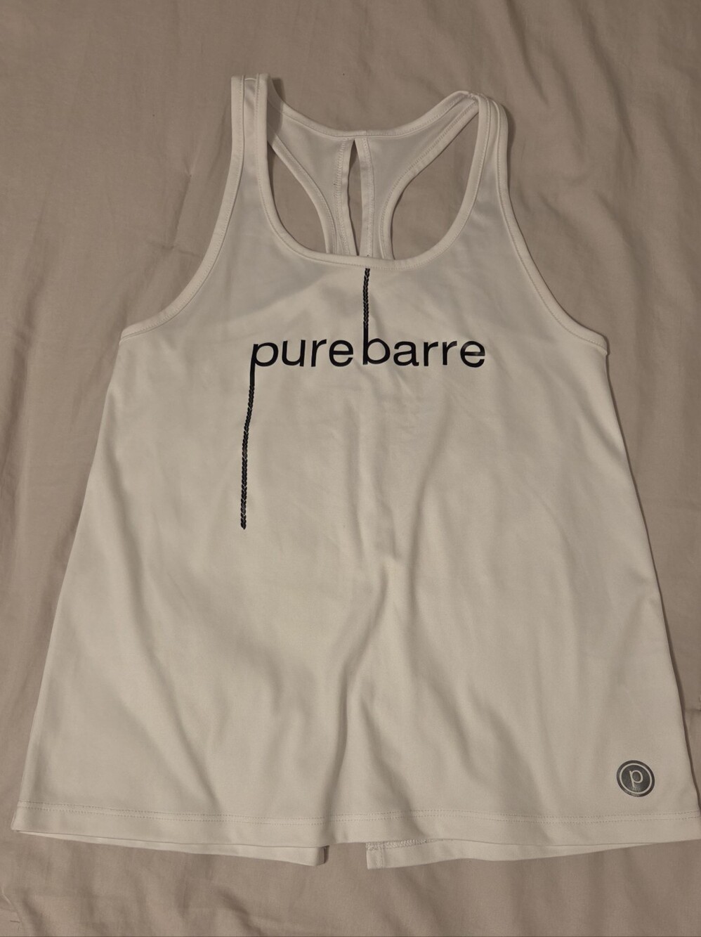 Pure Barre by Splits59 White Tank Top